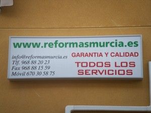 Cartel Reformas Murcia